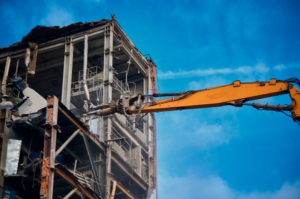 Factory Demolition in Blaine