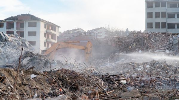 Apartment Demolition in Blaine