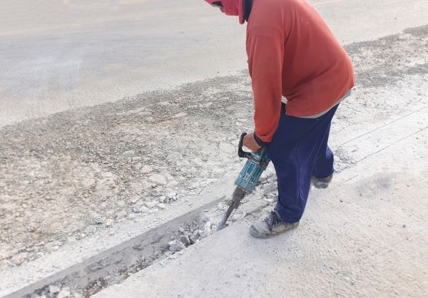 Cement Demolition in Blaine