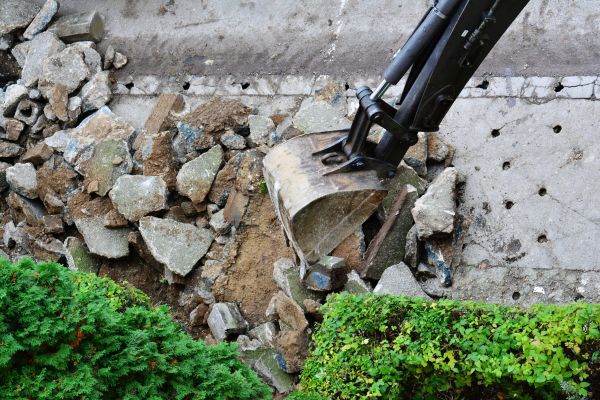 Concrete Pathway Removal in Blaine